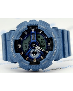 Купить Японские наручные часы Casio G-SHOCK GA-110DC-2A с хронографом  в E-mobi