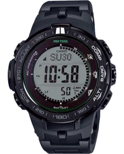 Купить Японские наручные часы Casio Pro Trek PRW-3100FC-1ER с хронографом  в E-mobi