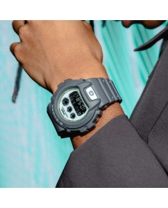 Купить Японские наручные часы Casio G-SHOCK DW-6900HD-8 с хронографом  в E-mobi