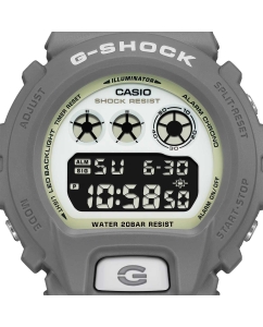 Купить Японские наручные часы Casio G-SHOCK DW-6900HD-8 с хронографом  в E-mobi
