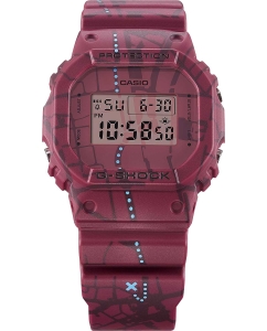 Купить Японские наручные часы Casio G-SHOCK DW-5600SBY-4 с хронографом  в E-mobi