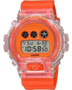Купить Японские наручные часы Casio G-SHOCK DW-6900GL-4 с хронографом  в E-mobi