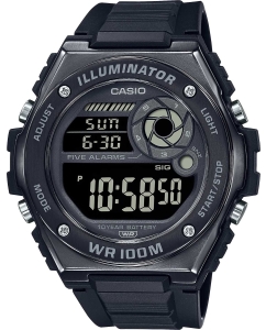 Купить Японские наручные часы Casio Collection MWD-100HB-1B с хронографом  в E-mobi