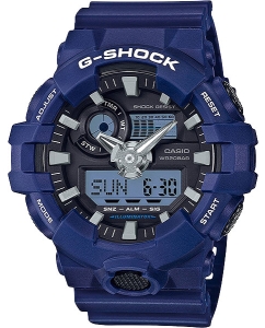 Купить Японские наручные часы Casio G-SHOCK GA-700-2A с хронографом  в E-mobi