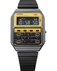 Купить Японские наручные часы Casio Vintage CA-500WEGG-9B с хронографом  в E-mobi