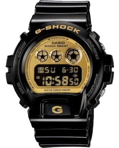 Купить Японские наручные часы Casio G-SHOCK DW-6900CB-1E с хронографом  в E-mobi