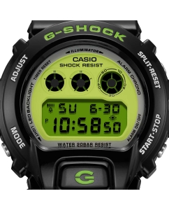 Купить Японские наручные часы Casio G-SHOCK DW-6900RCS-1 с хронографом  в E-mobi