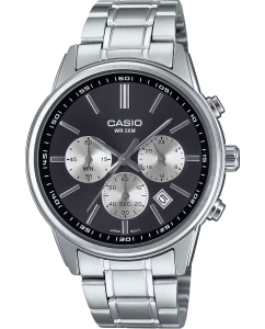 Купить Японские наручные часы Casio Collection MTP-E515D-1A с хронографом  в E-mobi