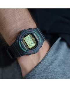 Купить Японские наручные часы Casio G-SHOCK DW-5700TH-1 с хронографом  в E-mobi