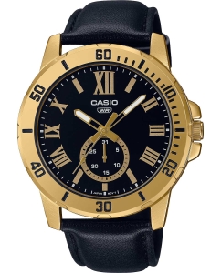 Купить Японские наручные часы Casio Collection MTP-VD200GL-1B  в E-mobi