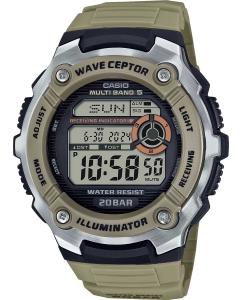 Купить Японские наручные часы Casio Radio Controlled WV-200R-5A с хронографом  в E-mobi
