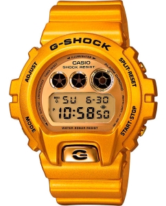 Купить Японские наручные часы Casio G-SHOCK DW-6900GD-9E с хронографом  в E-mobi