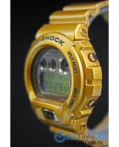 Купить Японские наручные часы Casio G-SHOCK DW-6900GD-9E с хронографом  в E-mobi
