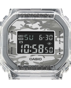 Купить Японские наручные часы Casio G-SHOCK DW-5600SKC-1E с хронографом  в E-mobi