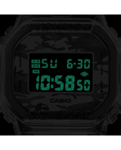 Купить Японские наручные часы Casio G-SHOCK DW-5600SKC-1E с хронографом  в E-mobi