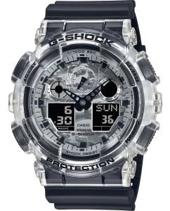 Купить Японские наручные часы Casio G-SHOCK GA-100SKC-1A с хронографом  в E-mobi