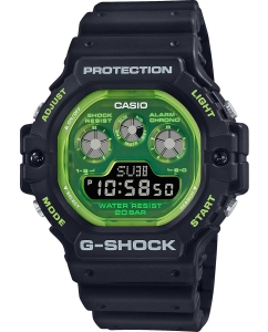 Купить Японские наручные часы Casio G-SHOCK DW-5900TS-1 с хронографом  в E-mobi