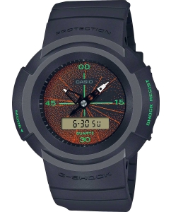 Купить Японские наручные часы Casio G-SHOCK AW-500MNT-1A с хронографом  в E-mobi