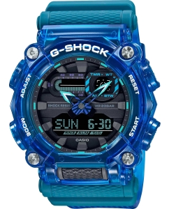 Купить Японские наручные часы Casio G-SHOCK GA-900SKL-2A с хронографом  в E-mobi