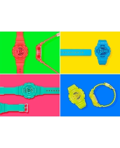 Купить Японские наручные часы Casio G-SHOCK GMA-S110VC-2A с хронографом  в E-mobi