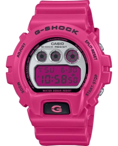 Купить Японские наручные часы Casio G-SHOCK DW-6900RCS-4 с хронографом  в E-mobi