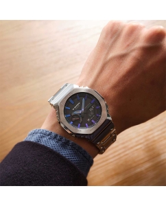 Купить Японские наручные часы Casio G-SHOCK GM-B2100PC-1A с хронографом  в E-mobi