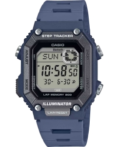 Купить Японские спортивные наручные часы Casio Collection WS-B1000-2A с хронографом  в E-mobi