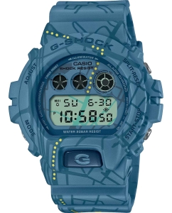 Купить Японские наручные часы Casio G-SHOCK DW-6900SBY-2E с хронографом  в E-mobi