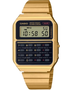 Купить Японские наручные часы Casio Vintage CA-500WEG-1A с хронографом  в E-mobi
