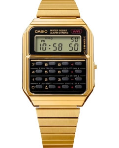 Купить Японские наручные часы Casio Vintage CA-500WEG-1A с хронографом  в E-mobi