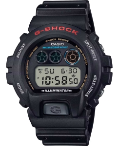 Купить Японские наручные часы Casio G-SHOCK DW-6900U-1 с хронографом  в E-mobi
