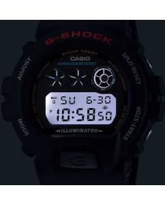Купить Японские наручные часы Casio G-SHOCK DW-6900U-1 с хронографом  в E-mobi