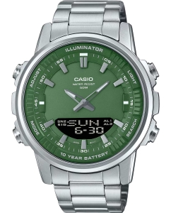 Купить Японские наручные часы Casio Collection AMW-880D-3A с хронографом  в E-mobi