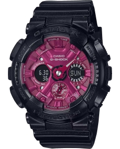 Купить Японские наручные часы Casio G-SHOCK GMA-S120RB-1A с хронографом  в E-mobi