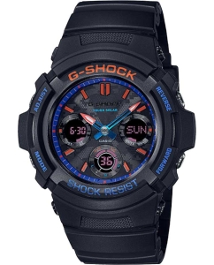 Купить Японские наручные часы Casio G-SHOCK AWR-M100SCT-1A с хронографом  в E-mobi