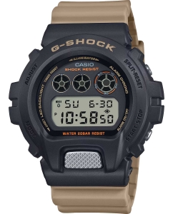 Купить Японские наручные часы Casio G-SHOCK DW-6900TU-1A5 с хронографом  в E-mobi
