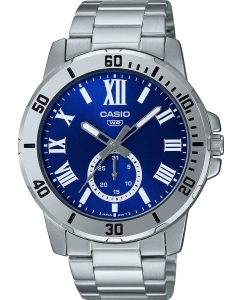 Купить Японские наручные часы Casio Collection MTP-VD200D-2B  в E-mobi