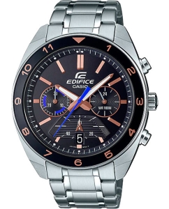 Купить Японские наручные часы Casio Edifice EFV-590D-1AVUEF с хронографом  в E-mobi