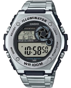 Купить Японские наручные часы Casio Collection MWD-100HD-1AVEF с хронографом  в E-mobi