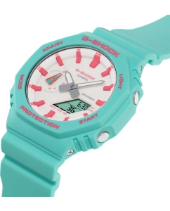 Купить Японские наручные часы Casio G-SHOCK GA-2100RB-3A с хронографом  в E-mobi