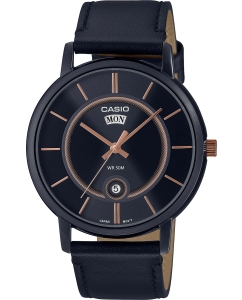 Купить Японские наручные часы Casio Collection MTP-B120BL-1A  в E-mobi