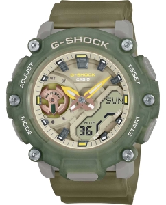 Купить Японские наручные часы Casio G-SHOCK GMA-S2200PE-3A с хронографом  в E-mobi
