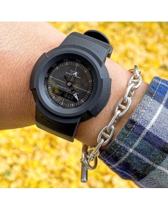 Купить Японские наручные часы Casio G-SHOCK AW-500BB-1E с хронографом  в E-mobi