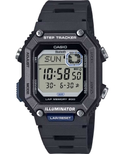 Купить Японские спортивные наручные часы Casio Collection WS-B1000-1A с хронографом  в E-mobi