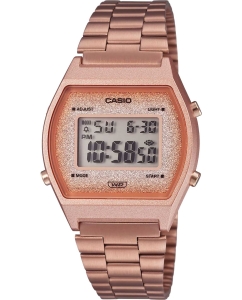Купить Японские наручные часы Casio Vintage B640WCG-5EF с хронографом  в E-mobi