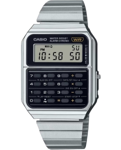 Купить Японские наручные часы Casio Vintage CA-500WE-1A с хронографом  в E-mobi