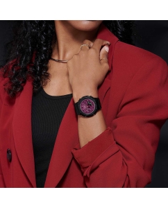 Купить Японские наручные часы Casio G-SHOCK GMA-S2100RB-1A с хронографом  в E-mobi