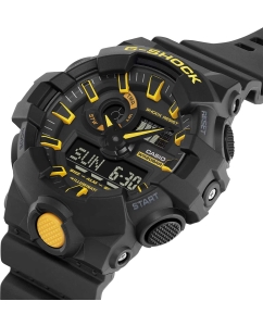 Купить Японские наручные часы Casio G-SHOCK GA-700CY-1A с хронографом  в E-mobi