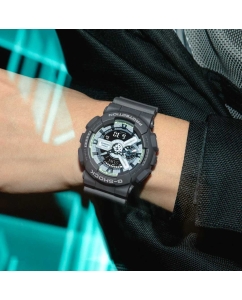 Купить Японские наручные часы Casio G-SHOCK GA-110HD-8A с хронографом  в E-mobi