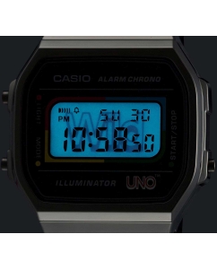 Купить Японские наручные часы Casio Vintage A168WEUC-1A с хронографом  в E-mobi